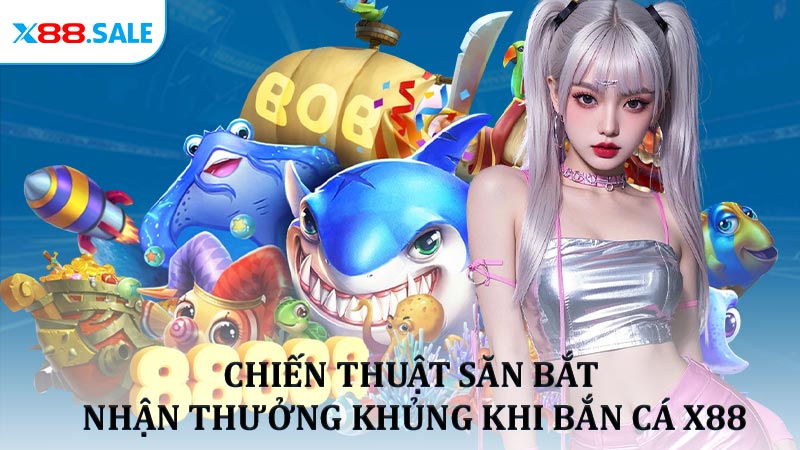 Chiến thuật săn bắt nhận thưởng khủng khi Bắn cá X88
