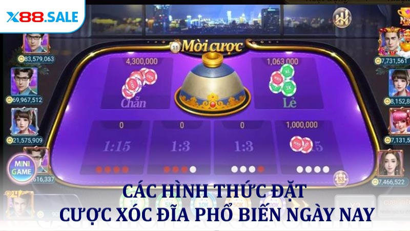 Các hình thức đặt cược xóc đĩa phổ biến ngày nay