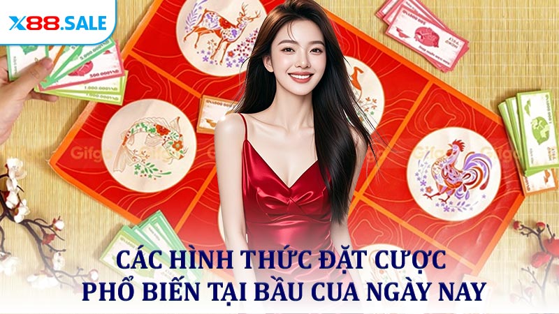 Các hình thức đặt cược phổ biến tại bầu cua ngày nay