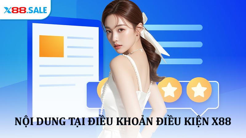 Nội dung tại Điều khoản điều kiện X88